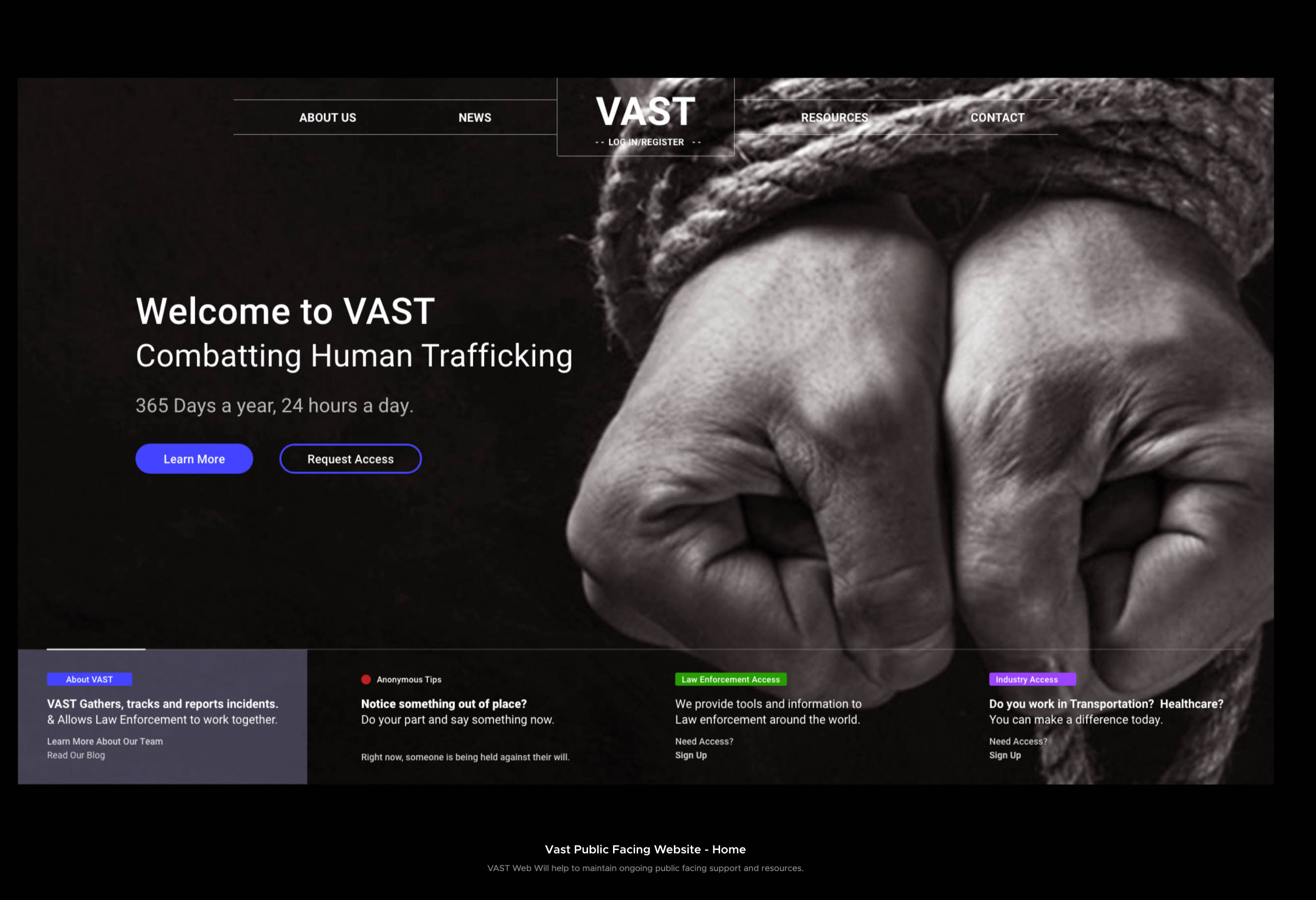 Vast Web Home Page